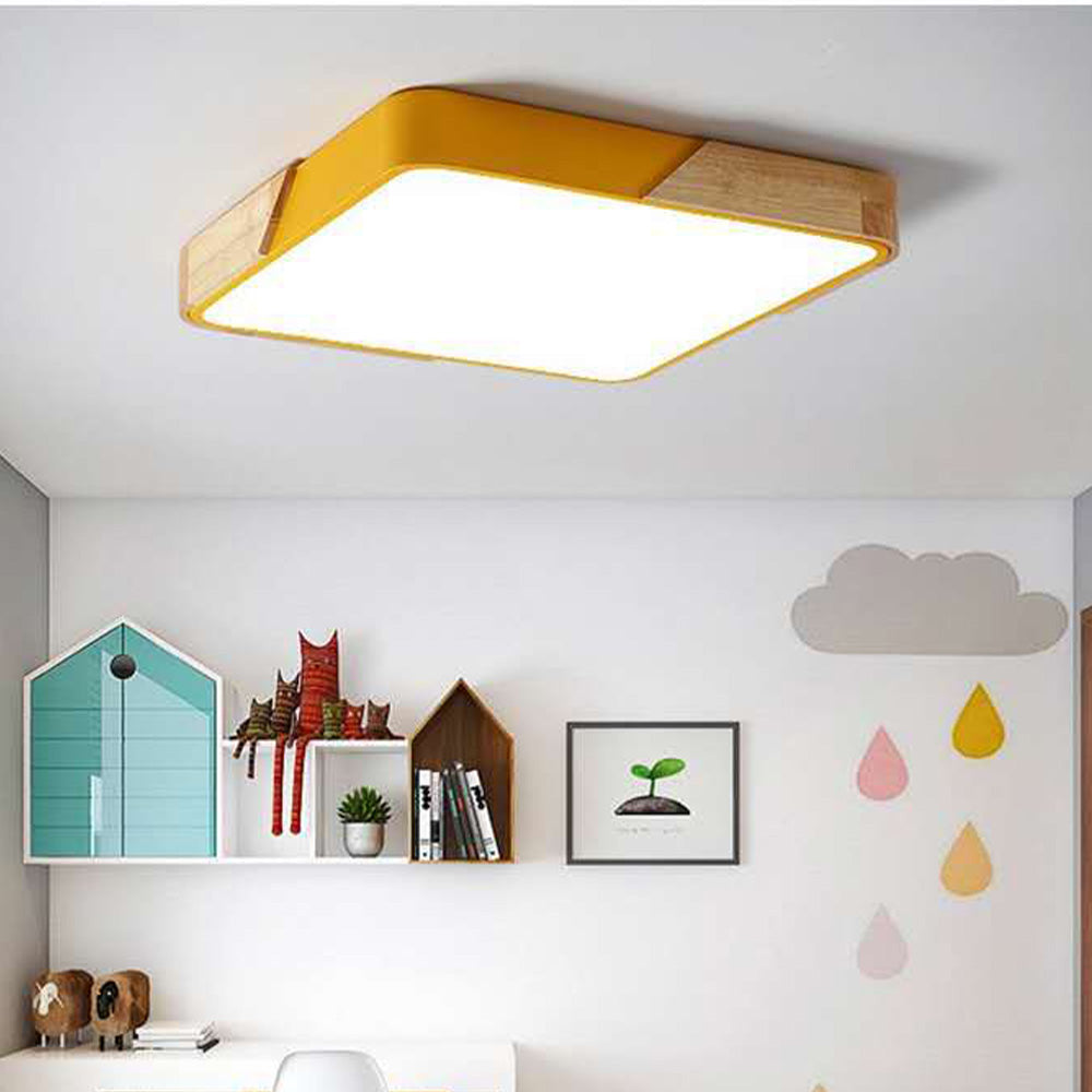 Nordic Style Acrylic Panel Ceiling Light Fixture | Glowan