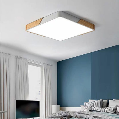 Nordic Style Acrylic Panel Ceiling Light Fixture | Glowan