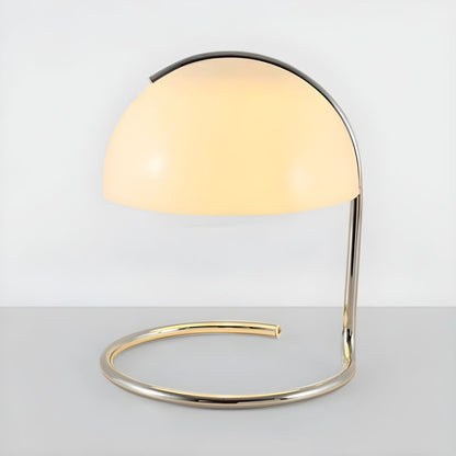 Nordic Table Lamp with Glass Dome Shade Modern Style | Dorlian