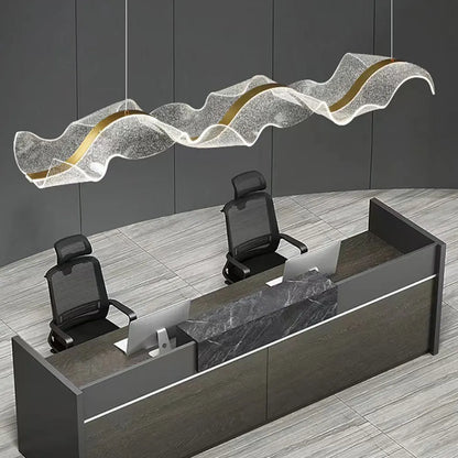 Nordic Wavy LED Pendant Light for Kitchen Areas | Orlensa