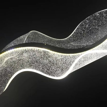 Nordic Wavy LED Pendant Light for Kitchen Areas | Orlensa