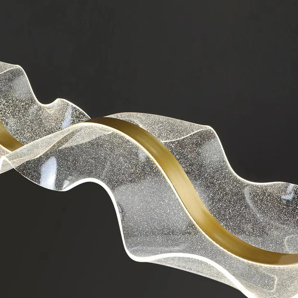 Nordic Wavy LED Pendant Light for Kitchen Areas | Orlensa