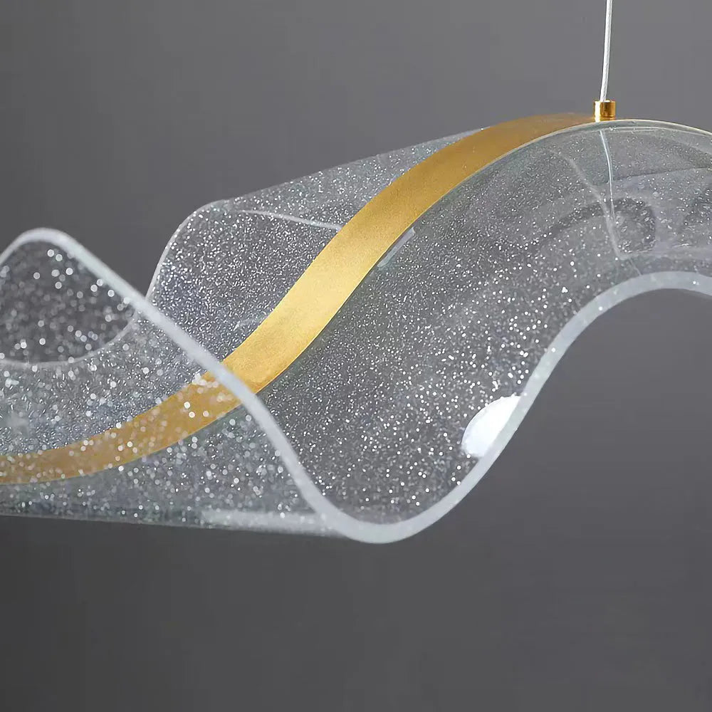 Nordic Wavy LED Pendant Light for Kitchen Areas | Orlensa