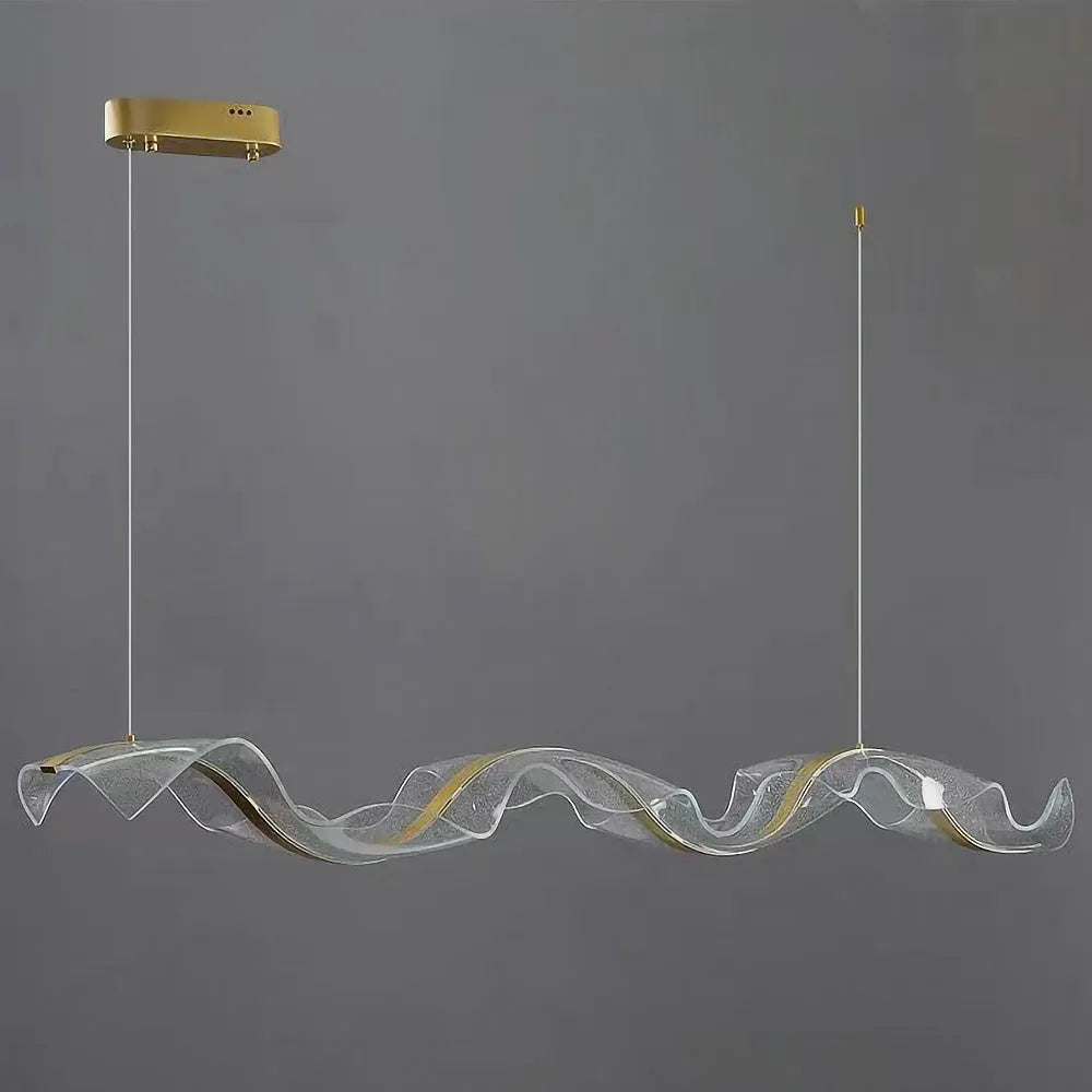 Nordic Wavy LED Pendant Light for Kitchen Areas | Orlensa