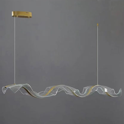 Nordic Wavy LED Pendant Light for Kitchen Areas | Orlensa