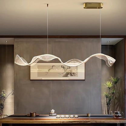 Nordic Wavy LED Pendant Light for Kitchen Areas | Orlensa