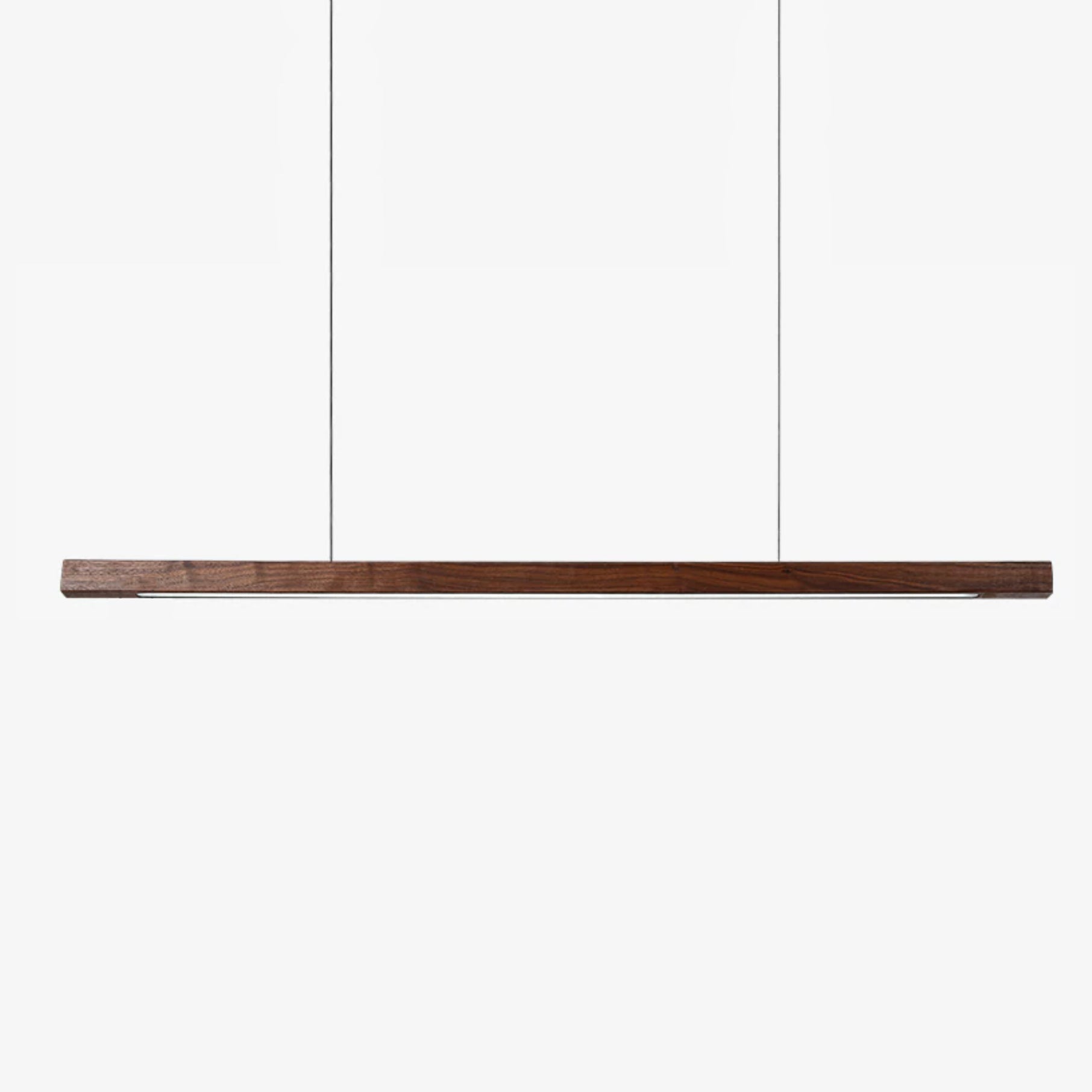 Nordic Wood LED Linear Pendant Light Ceiling Fixture | Xyvora