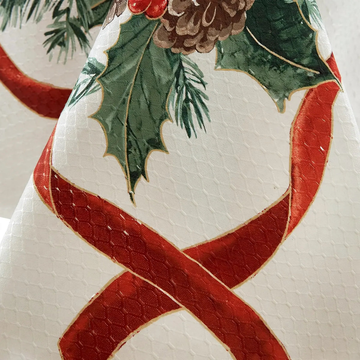 Oblong Holiday Dining Table Cover