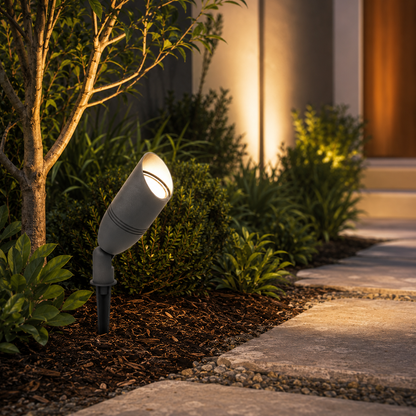 Outdoor Adjustable Solar LED Garden Ground Spotlight | Leravo