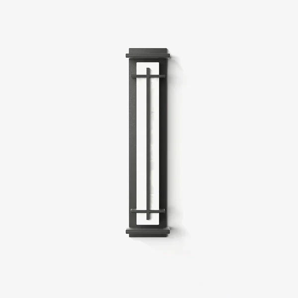 Outdoor Alabaster Look Stainless Steel Wall Light | Lumnara
