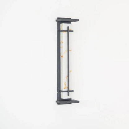 Outdoor Alabaster Look Stainless Steel Wall Light | Lumnara