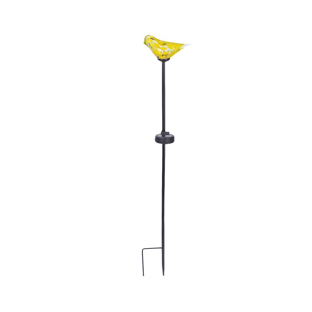 Solar Bird Glass Garden Stake Lamp for Patios | Avibloom