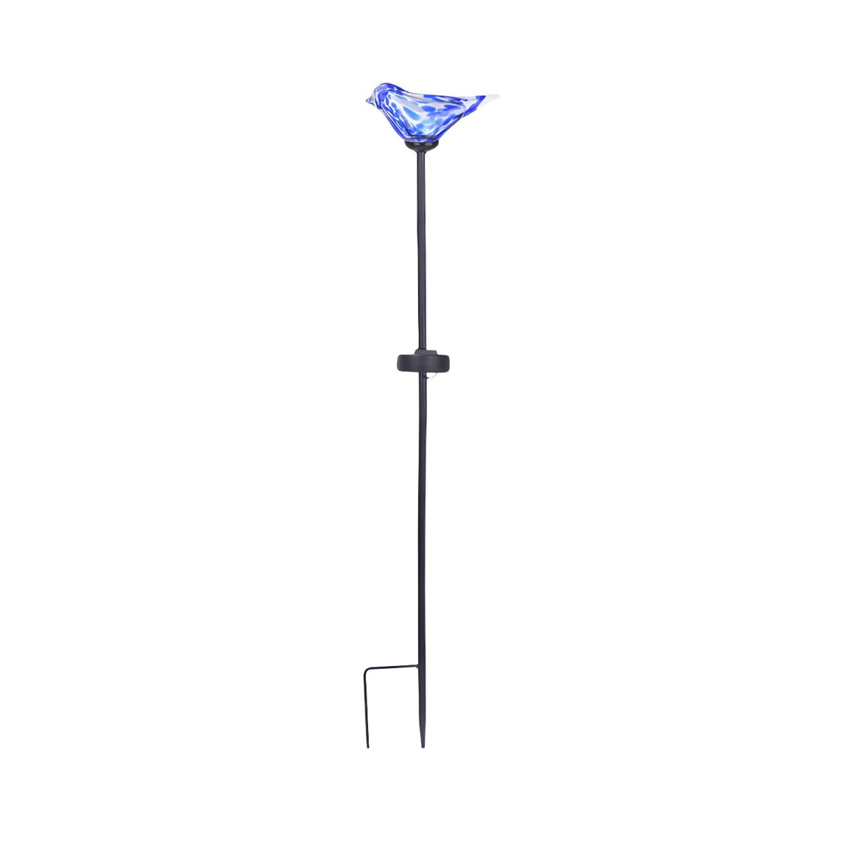 Solar Bird Glass Garden Stake Lamp for Patios | Avibloom