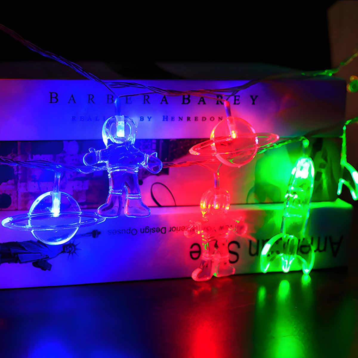 Clear Plastic LED Outdoor Fairy String Light Set | Glowora