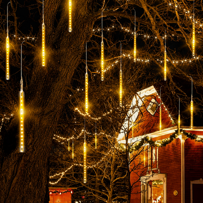 Outdoor Meteor Shower LED Curtain String Light | Ulqora