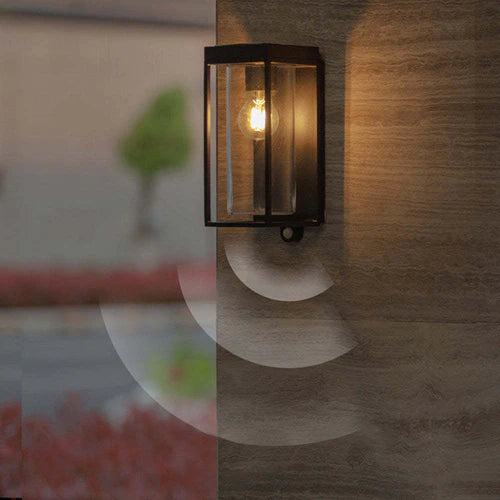 Outdoor Solar Glass Wall Light for Exterior Use | Lunvex