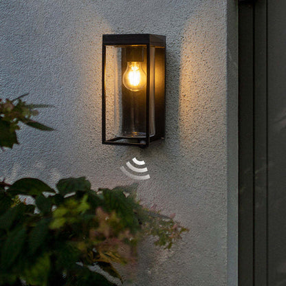 Outdoor Solar Glass Wall Light for Exterior Use | Lunvex
