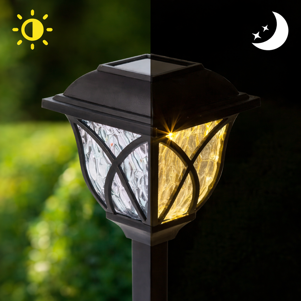 Outdoor Solar LED Garden Pathway Warm Lighting | Glopath