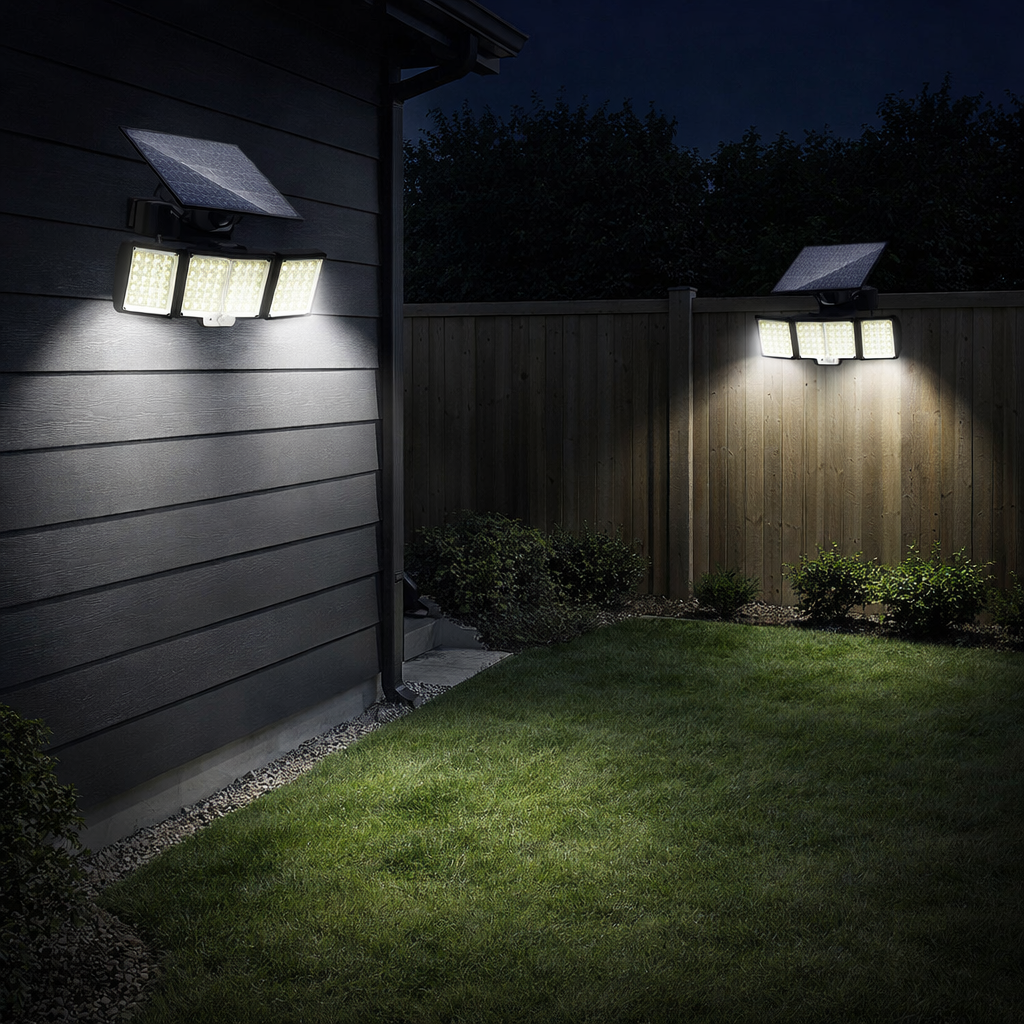 Outdoor Solar LED Wall Light with Motion Sensor | Solvanta
