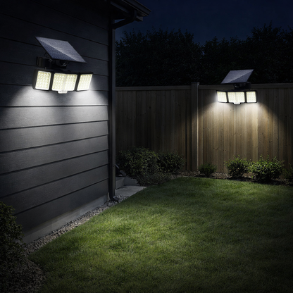 Outdoor Solar LED Wall Light with Motion Sensor | Solvanta