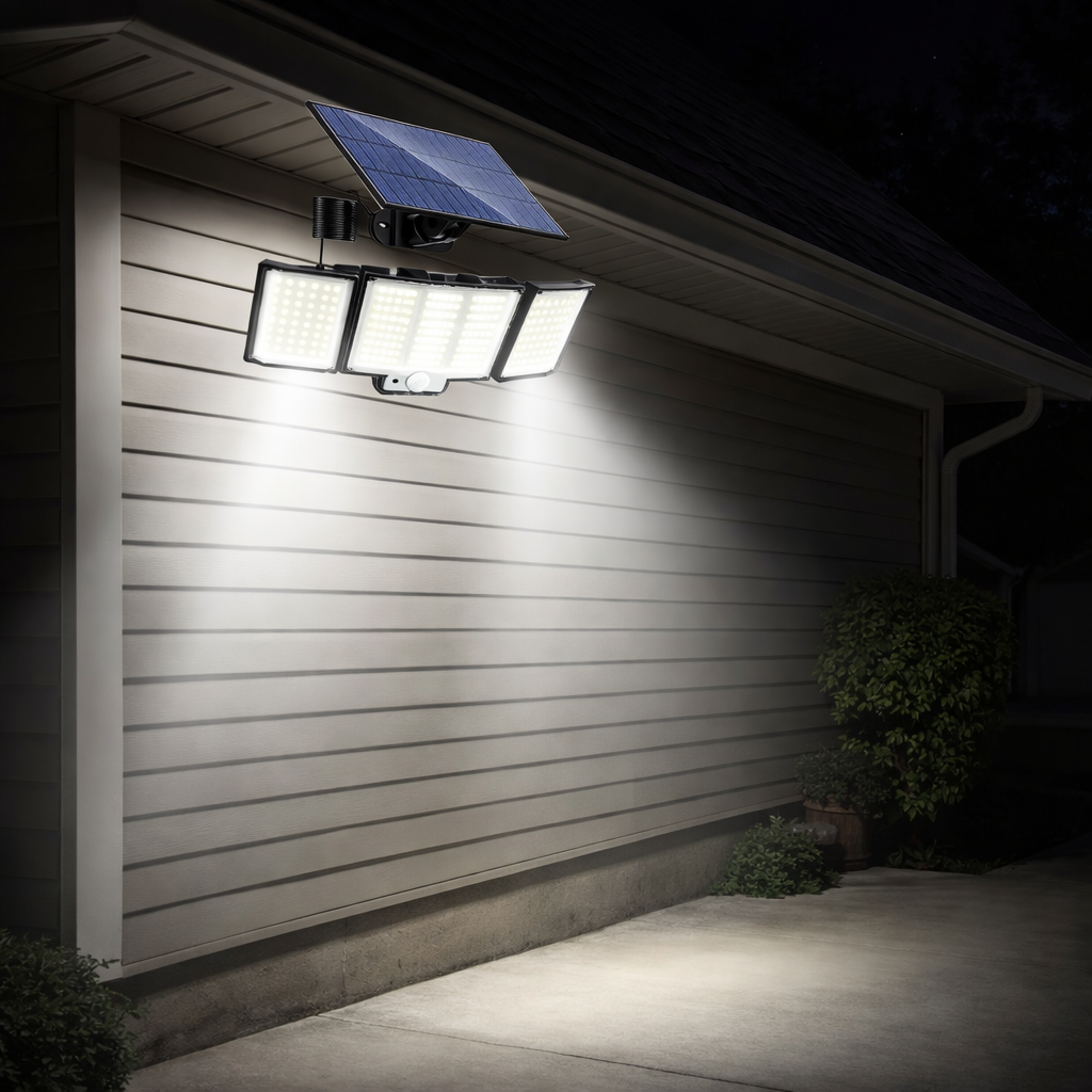 Outdoor Solar LED Wall Light with Motion Sensor | Solvanta