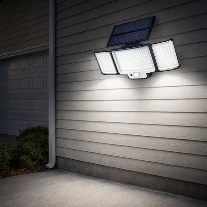 Outdoor Solar LED Wall Light with Motion Sensor | Solvanta