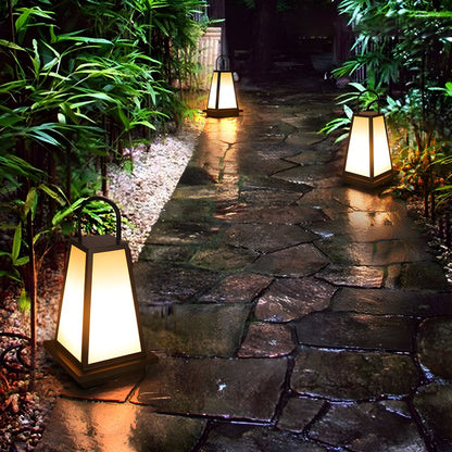 Outdoor Waterproof Solar Metal Garden Pillar Lamp | Finqor