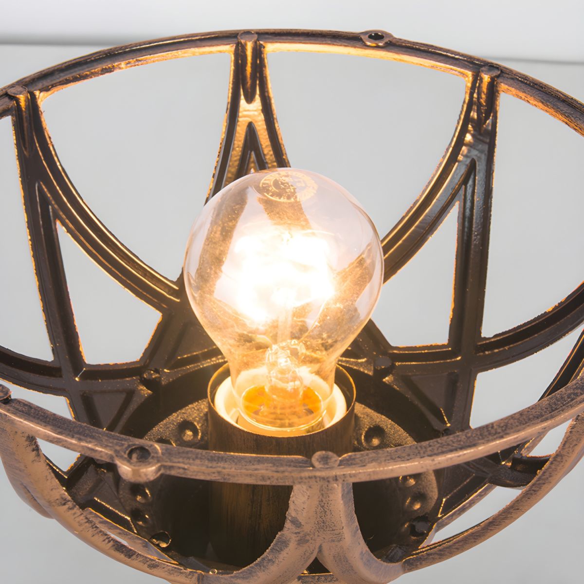 Outdoor Waterproof Spherical Glass Pillar Lamp | Terravo
