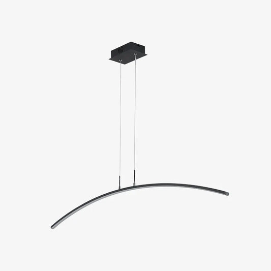 Plastic Arc LED Chandelier for Dining Interiors | Arclyte