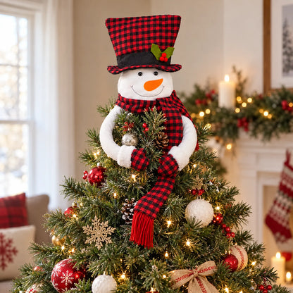 Plush Holiday Character Christmas Tree Topper