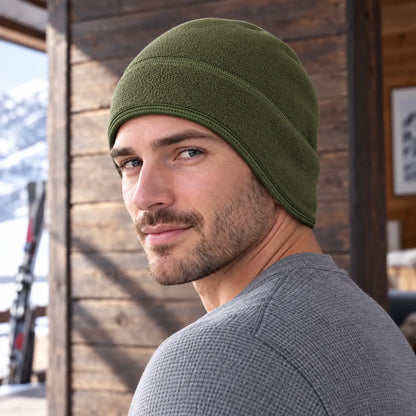 Polar Fleece Winter Beanie Hat