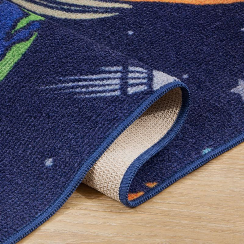 Polyester Space Print Play Mat for Kids Room Everyday Use | Taviora