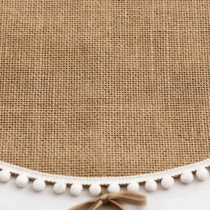 Pom Pom Christmas Tree Skirt