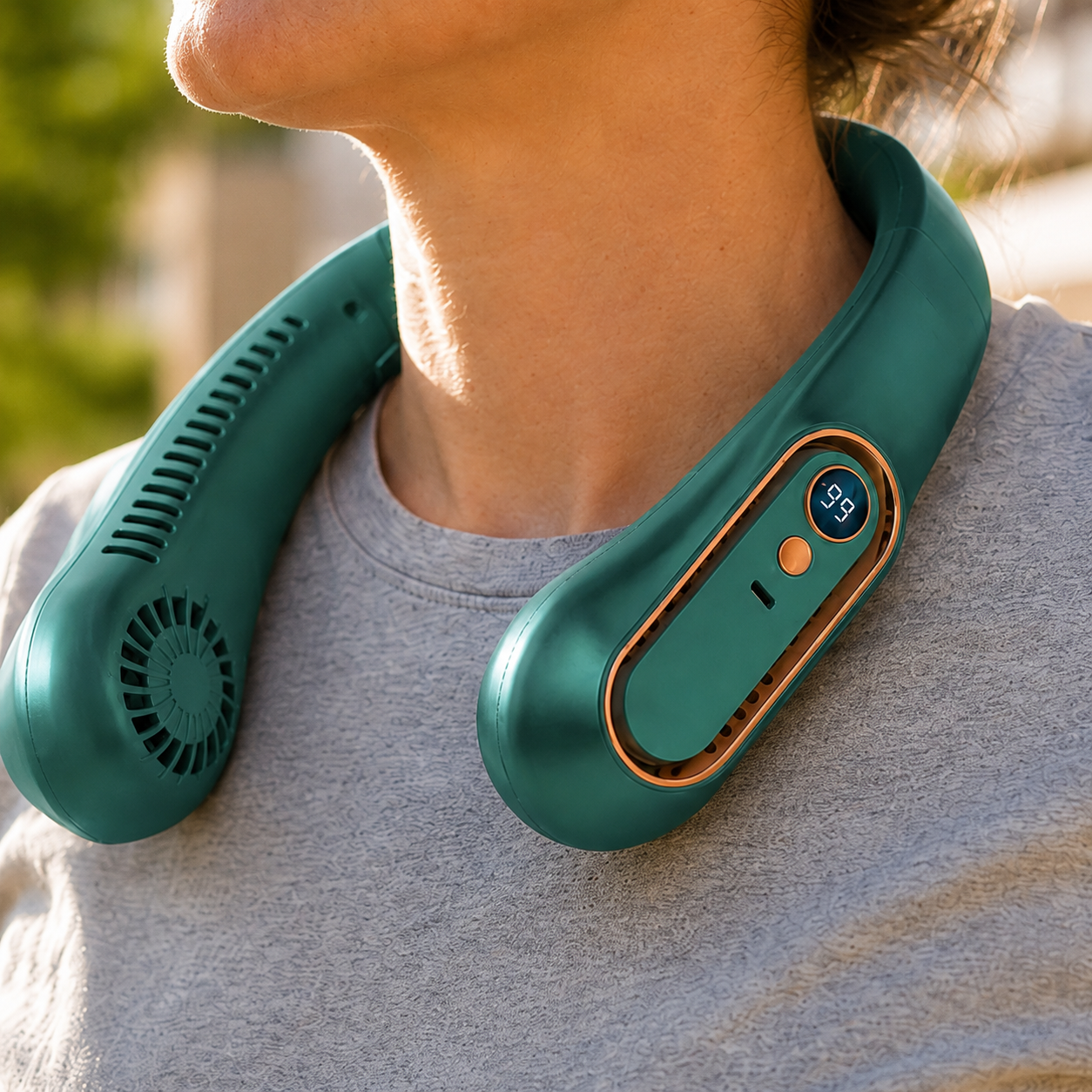 Portable Bladeless Neck Fan | Zephyra