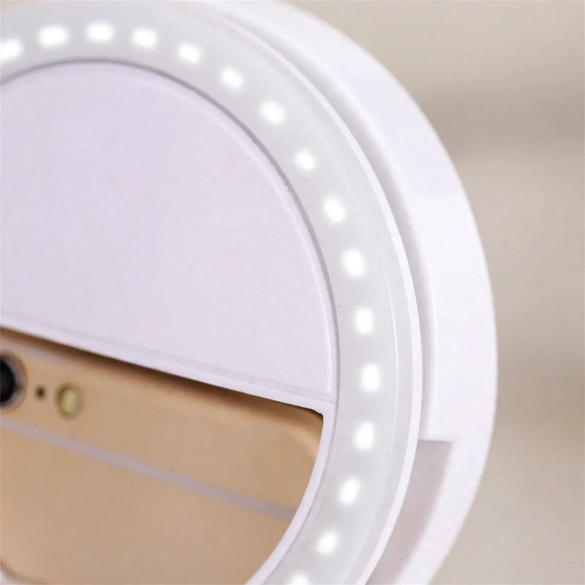 Portable Clip-On Selfie Ring Light
