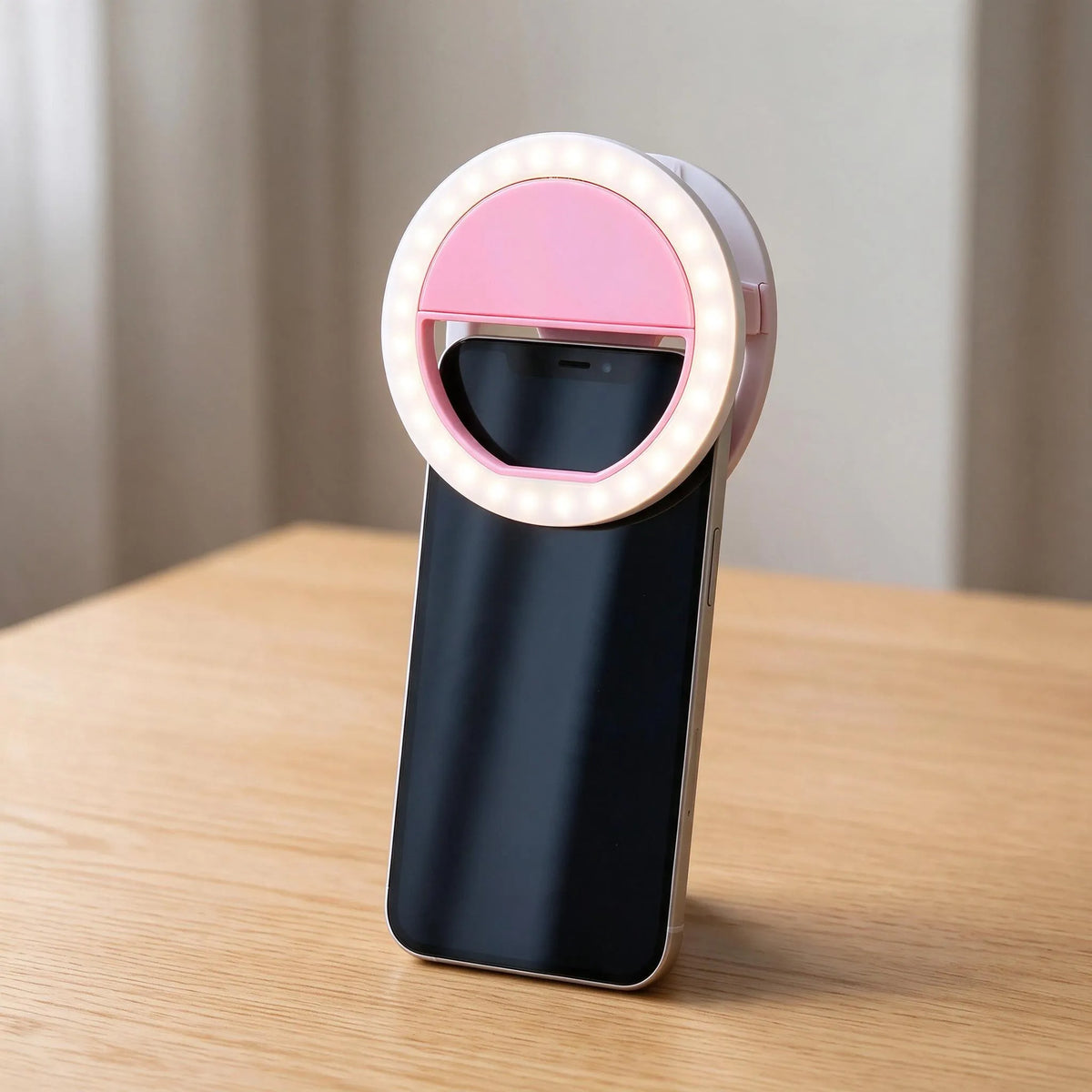 Portable Clip-On Selfie Ring Light