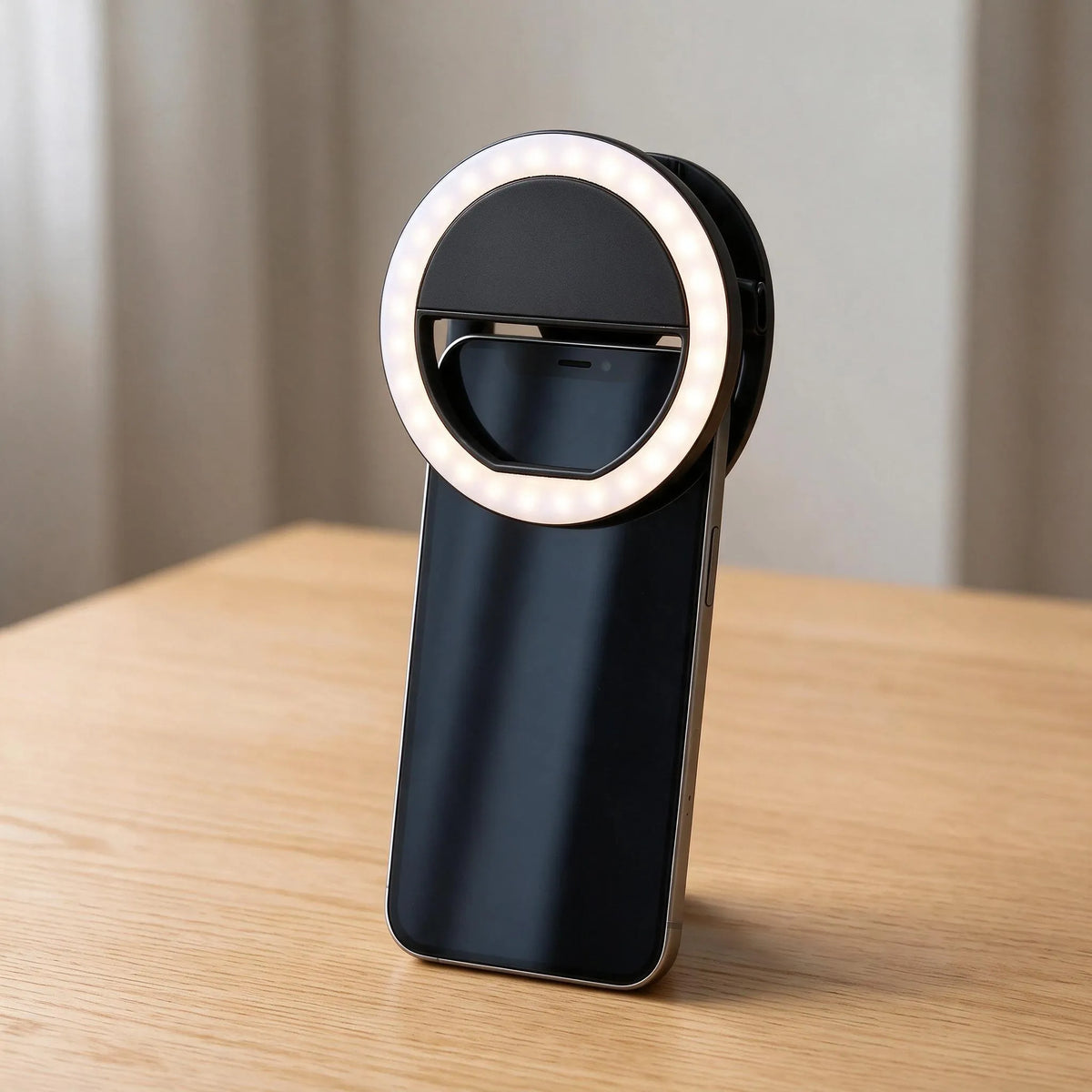 Portable Clip-On Selfie Ring Light