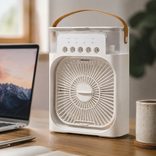 Portable Desktop Evaporative Air Cooler | Breeziq