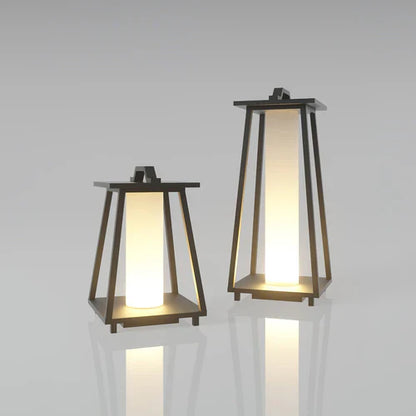 Portable Warm LED Outdoor Stainless Steel Lantern | Verqen