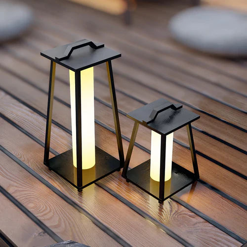 Portable Warm LED Outdoor Stainless Steel Lantern | Verqen