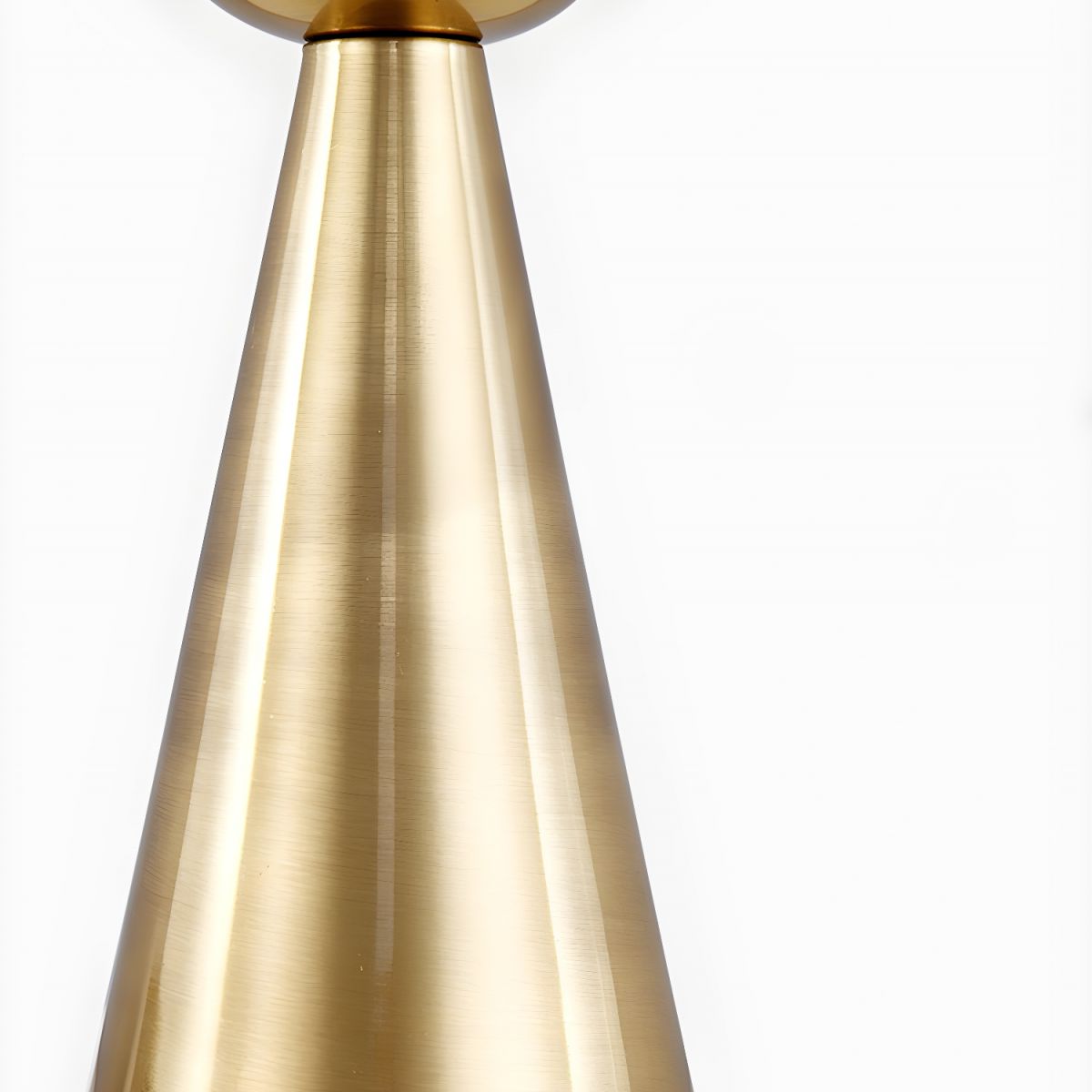 Postmodern Table Lamp with Glass Globe Shade | Krynexa