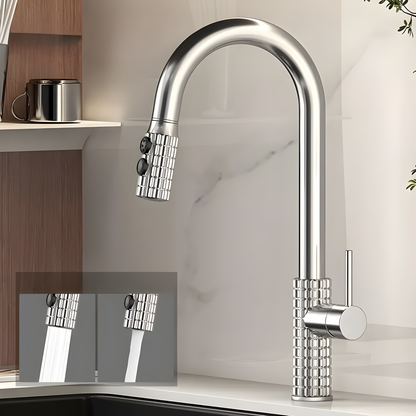 QuintaFlow | High Arch Kitchen Faucet with Pull-Out Sprayer 5
