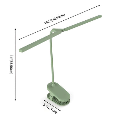 Rechargeable LED Desk Lamp with Clip Modern Style | Tormixa