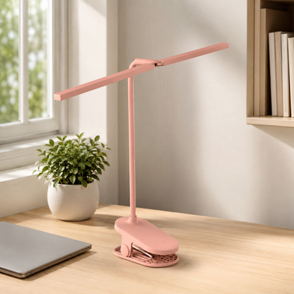 Rechargeable LED Desk Lamp with Clip Modern Style | Tormixa