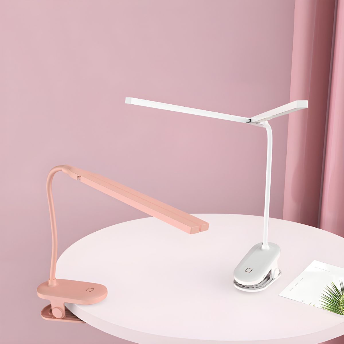 Rechargeable LED Desk Lamp with Clip Modern Style | Tormixa