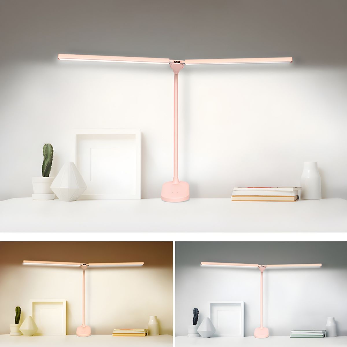 Rechargeable LED Desk Lamp with Clip Modern Style | Tormixa