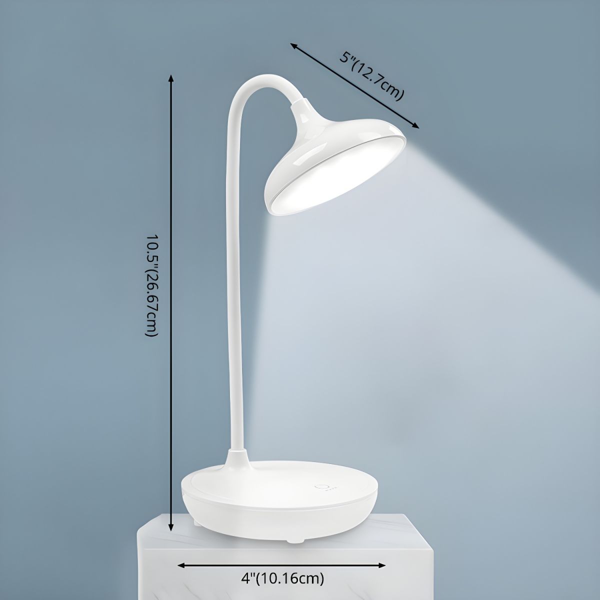 Rechargeable LED Table Lamp with Touch Control Modern | Velmoro