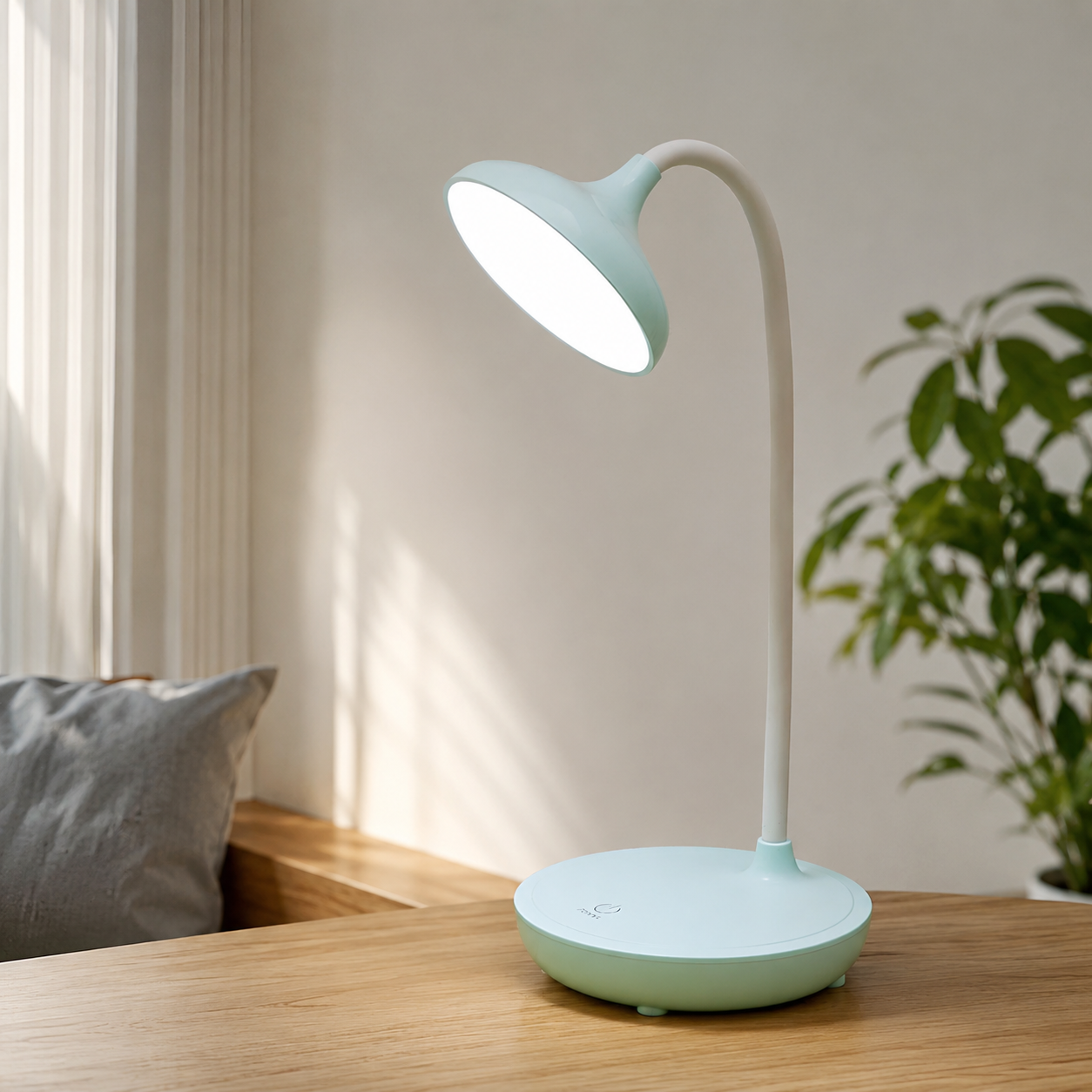Rechargeable LED Table Lamp with Touch Control Modern | Velmoro