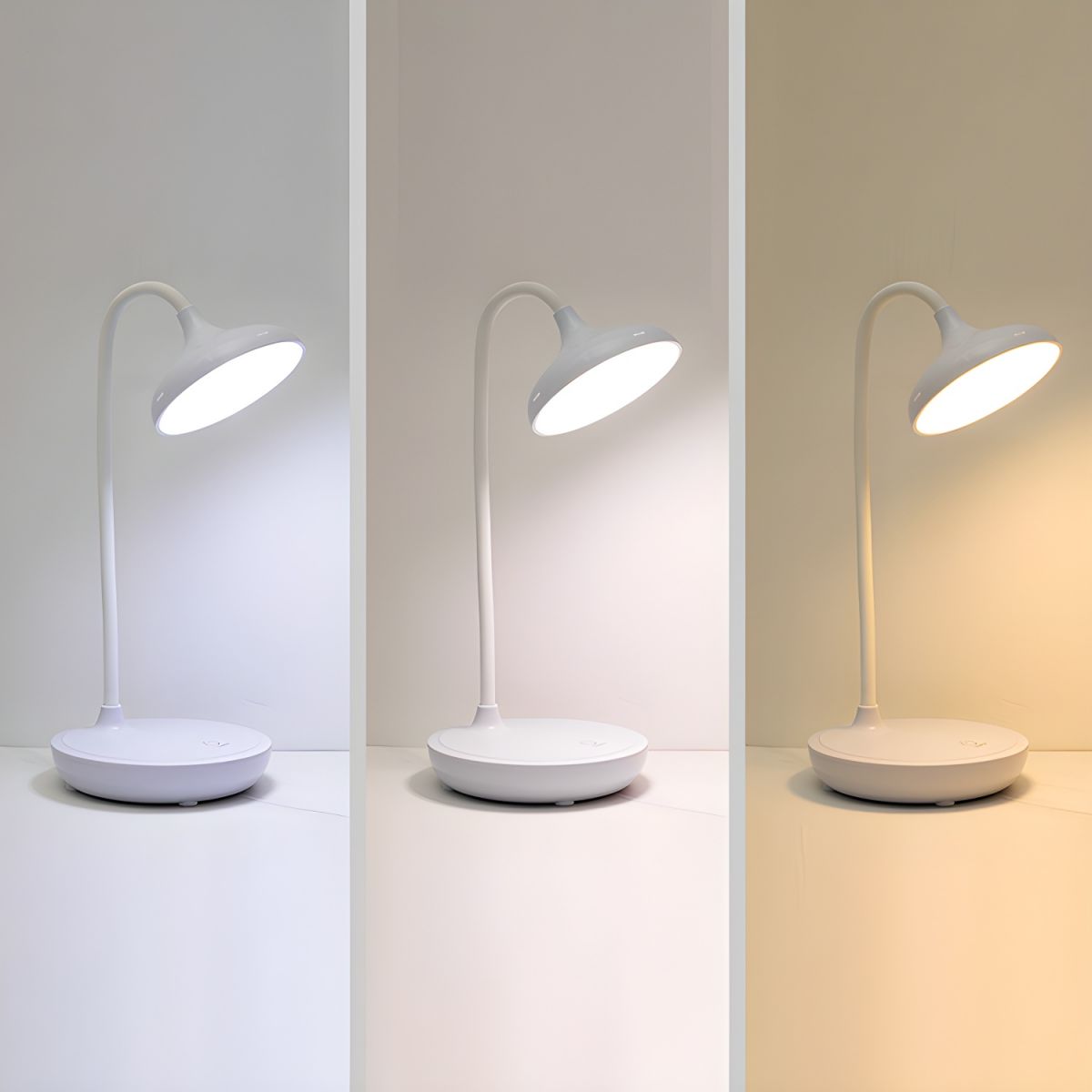 Rechargeable LED Table Lamp with Touch Control Modern | Velmoro