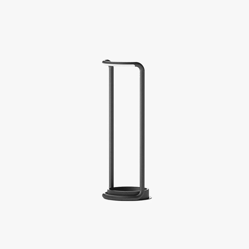 Rectangular Solar LED Outdoor Garden Floor Lamp | Solniva